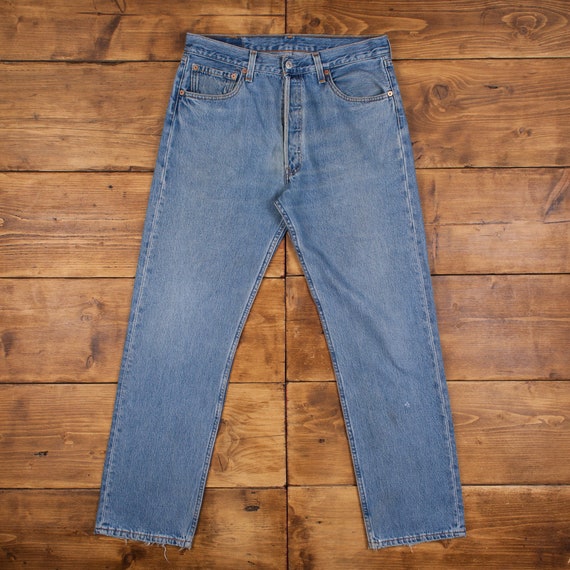 Vintage Levis 501 Jeans 34 X 30 USA Made 90s Stonewash - Etsy UK