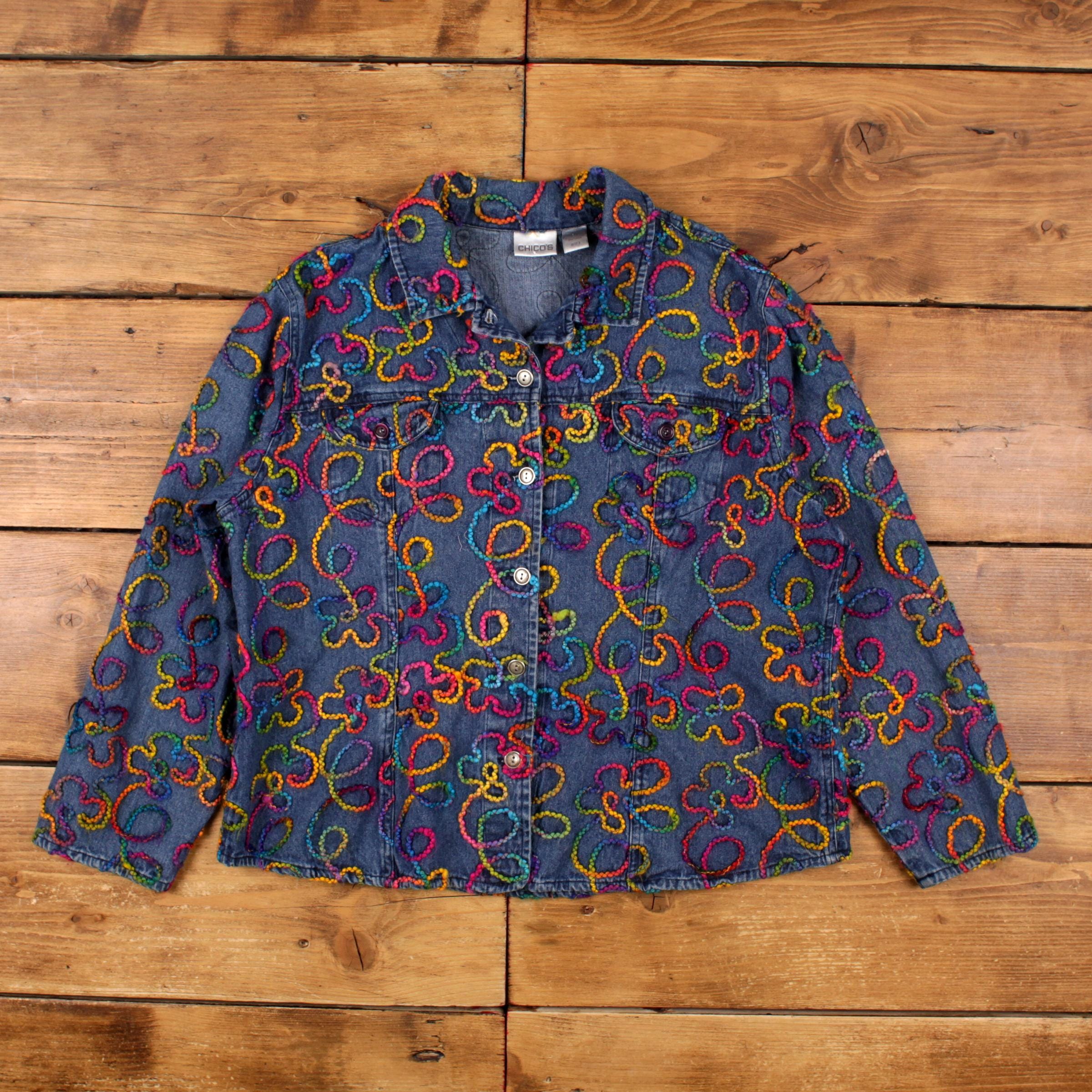 Chicos Denim Jacket - Etsy