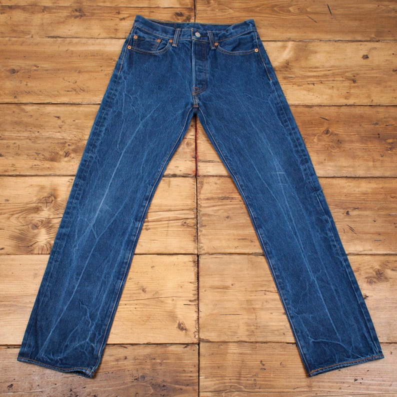 Vintage Levis Levi 501 Dark Blue 