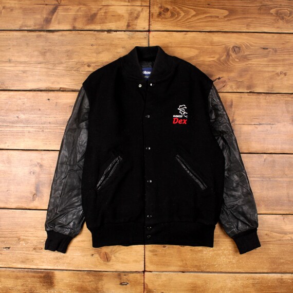 【m200】90s USA製 Holloway アクティブジャケット ダック地 Vintage Holloway Leather Jacket M 90s USA Made Black - Etsy Hong Kong