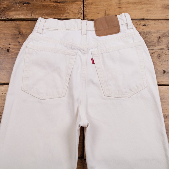 Vintage Levis 512 Jeans 26 x 29 USA Made 90s Ligh… - image 6