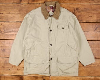 Vintage Banana Republic Workwear Jacket M 90s Barn Coat Chore Blue