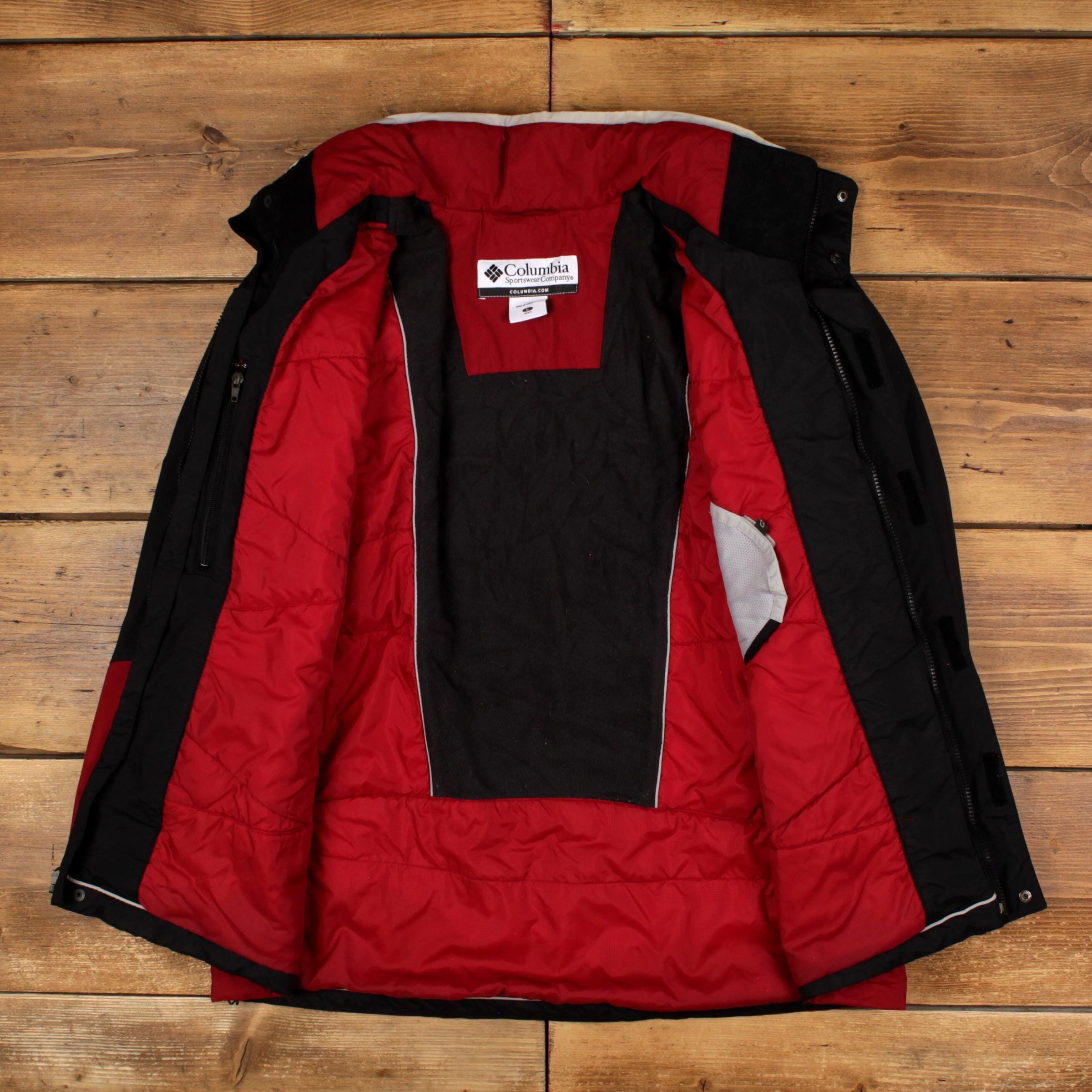 Vintage Columbia Outdoor Jacket L Red - Etsy