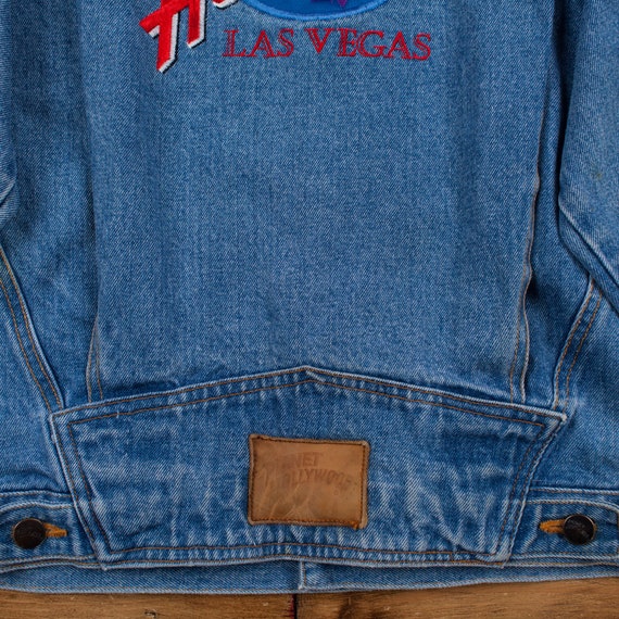 Vintage Planet Hollywood Denim Jacket M Oversized… - image 2