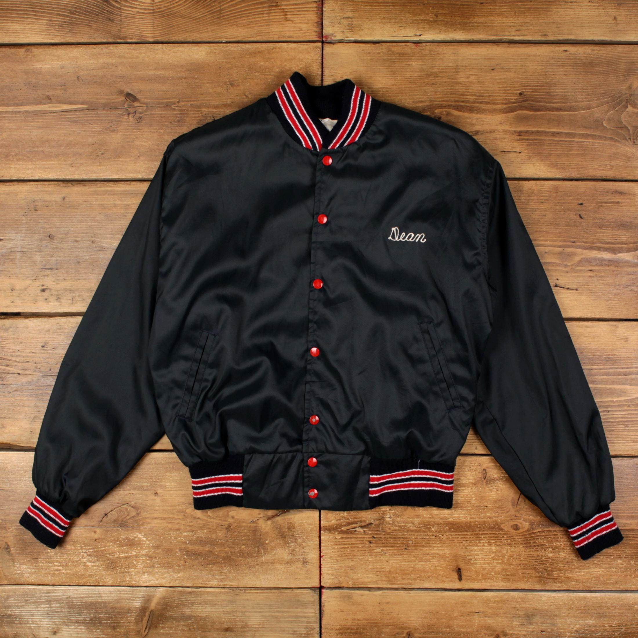 Vintage West Wind Varsity Jacket L 70s Bomber Basketball