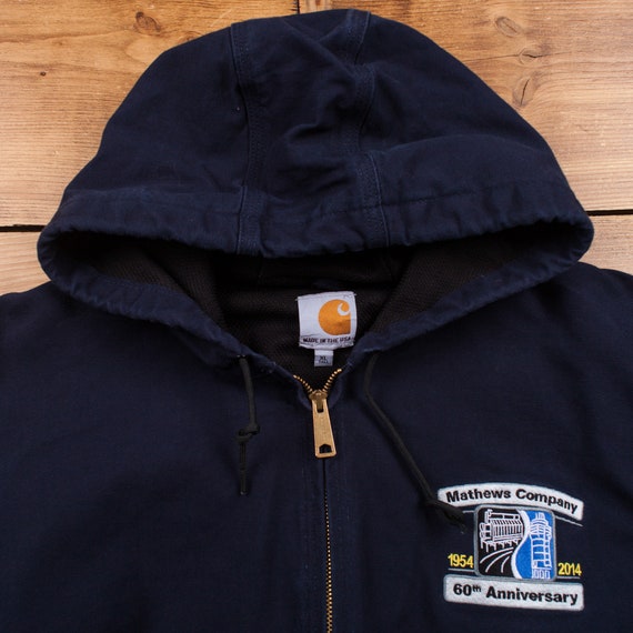 Vintage Carhartt Workwear Jacket XL Active Embroidered USA Vintage Carhartt Workwear Jacket XL Active Embroidered USA