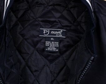 PJ mark New York ロゴジャケット 3XL NOS Vintage PJ Mark Full Zip Jacket Size 3xl White/Blue Y2K