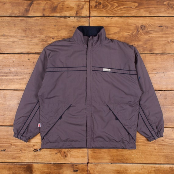 Reebok jacket best sale vintage womens brown