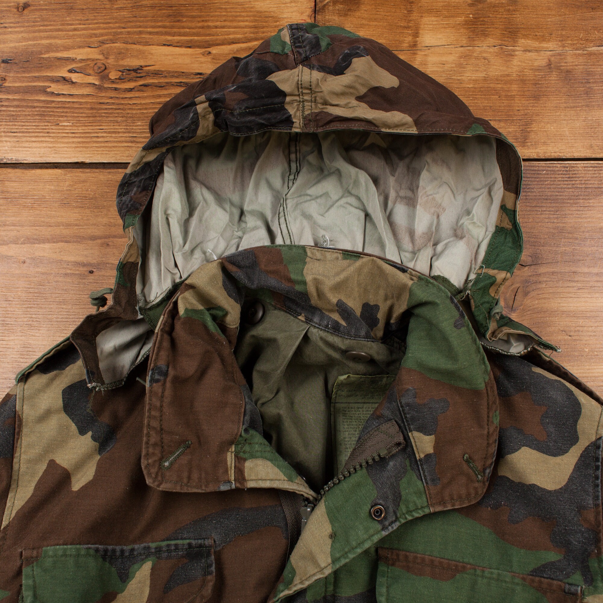 Vintage Military Jacket S 90s M65 Field Cold Weather