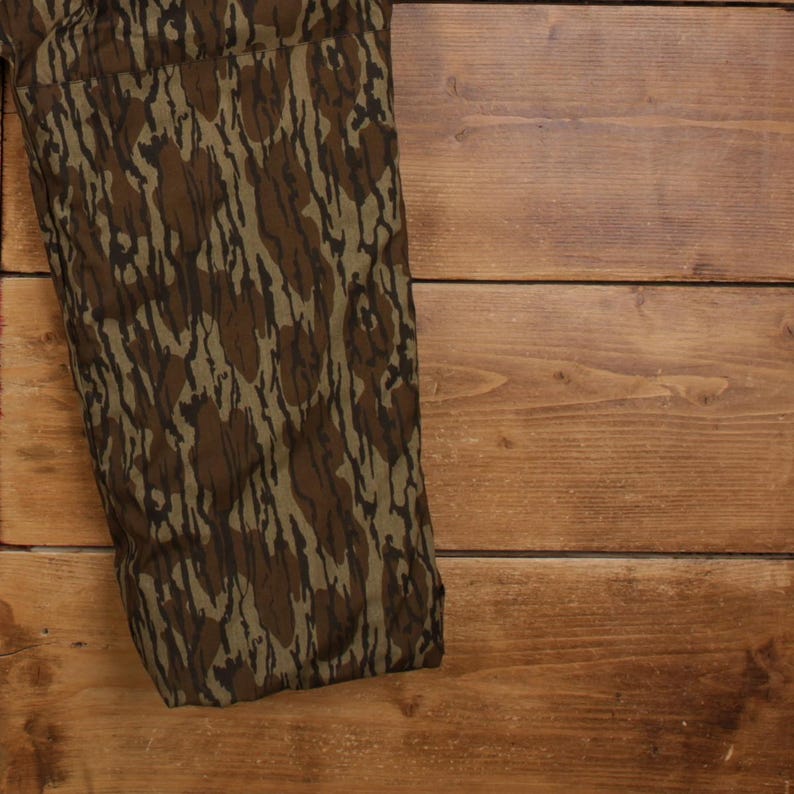 Gander Mountain Mossy Oak Camo Trousers M-XL Mens Rainwear USA Made Outdoor image 8