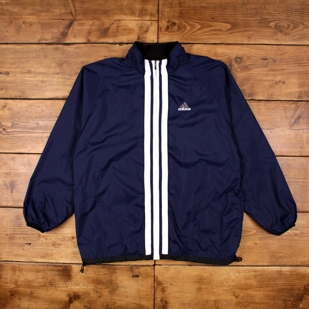 ウォーキング・ランニングウェア VINTAGE 80'S JACKET ADIDAS THREE STRIPES Vintage Adidas 3 Line Stripe Jacket Zipper - Etsy