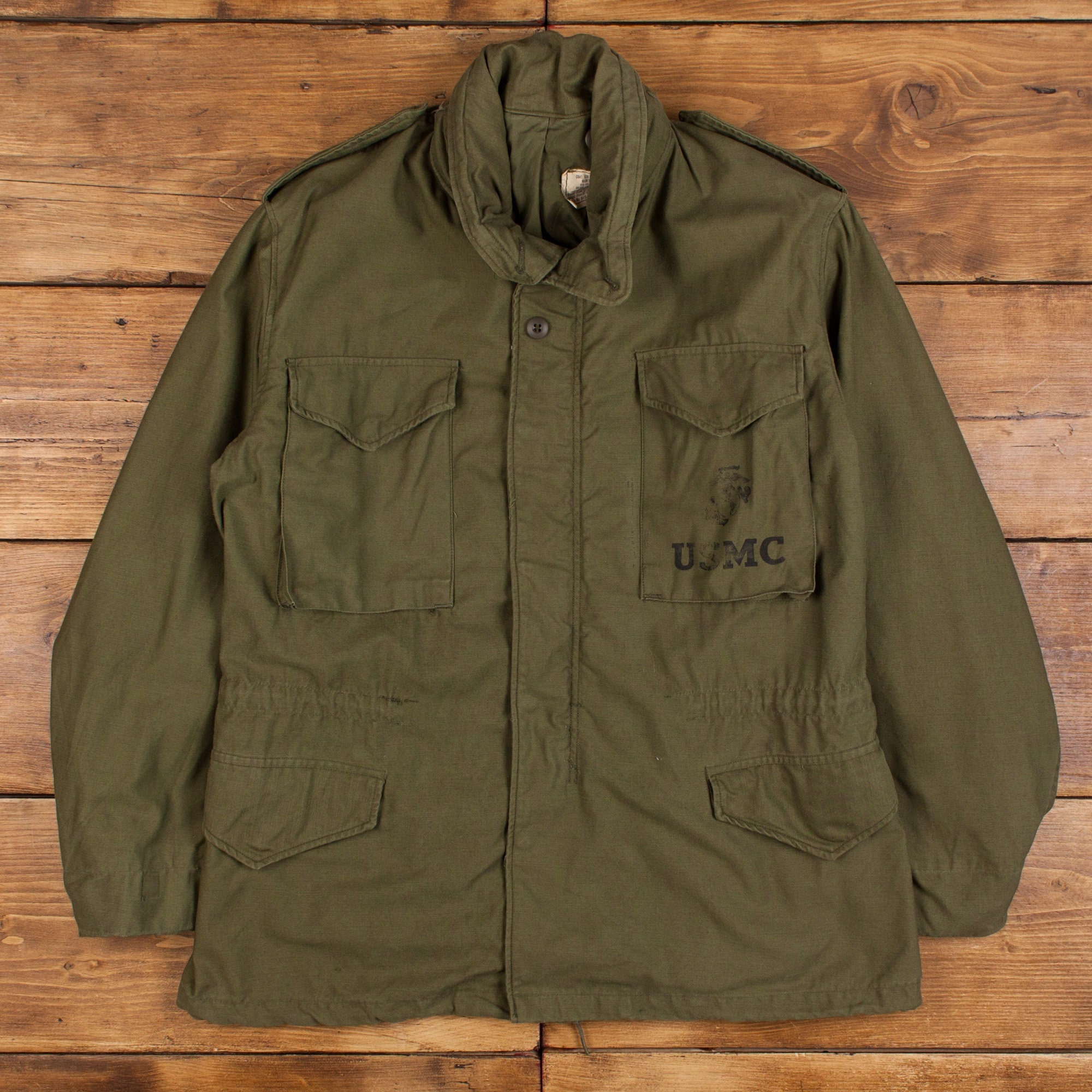 Leather M65 Field Jacket for sale Only 4 left at 75