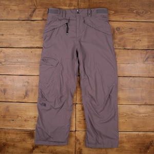 Vintage The North Face Outdoor Pants Trousers 38x31 Large Mens Wide-Leg Grey