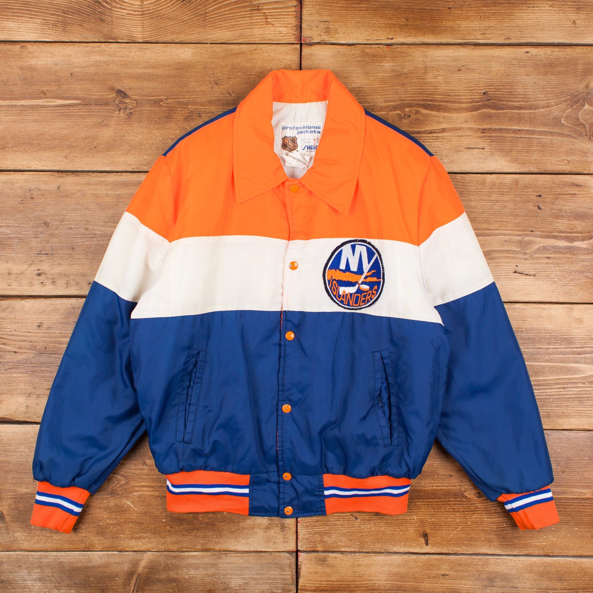 New York Islanders Varsity Baseball Jacket