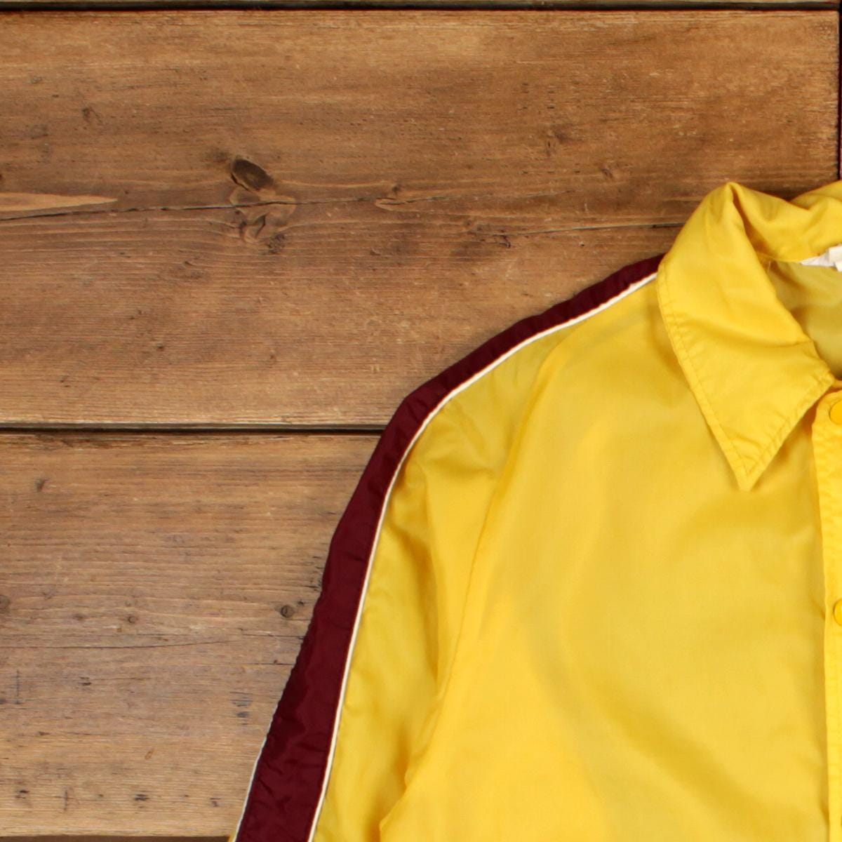 Vintage Swingster Coach Jacket S 80s USA Made Yellow - Etsy