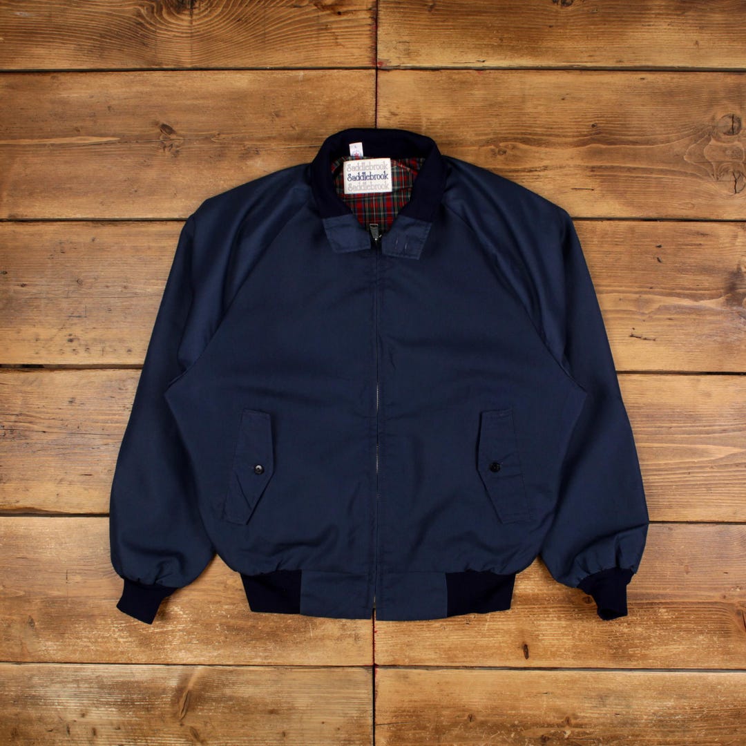 ジャケット・アウター 60s 70s USA fade blue harrington jacket 60s 70s USA faded blue Harrington jacket