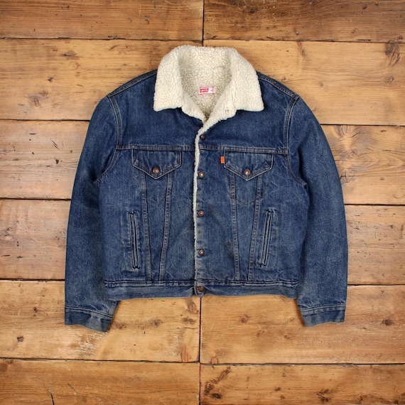 Trucker Jeansjacke Jeansjacke Herren 80er Vintage Levi's