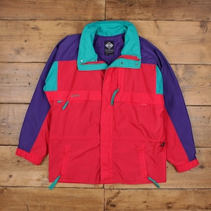 Vintage Columbia Outdoor Jacket L Windbreaker Red