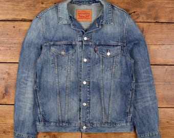 ヴィンテージ リーバイス トラッカージャケット L 80年代 USA製 ブルー