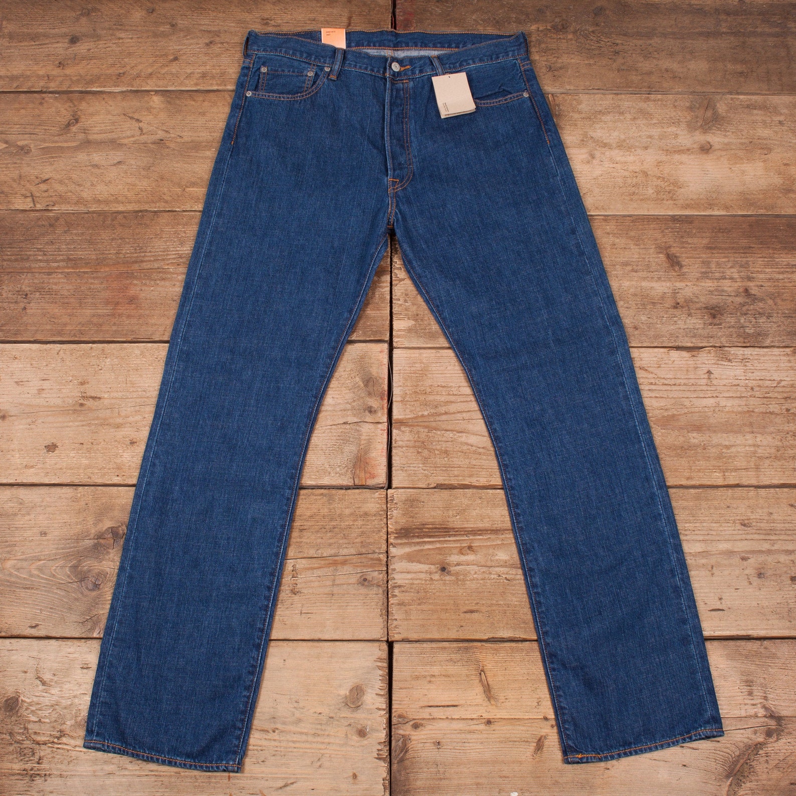 Mens Vintage Levis Red Tab 501 NOS Deadstock Blue Denim Jeans | Etsy
