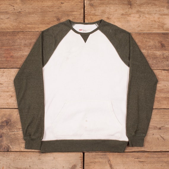 levis green jumper