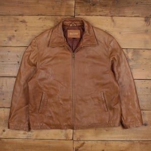 Vintage Guess Leather Jacket - Etsy
