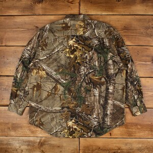 Browning Shirt XL Herren Knopf Baumwollmischung Camouflage Jagd Braun Bild 2