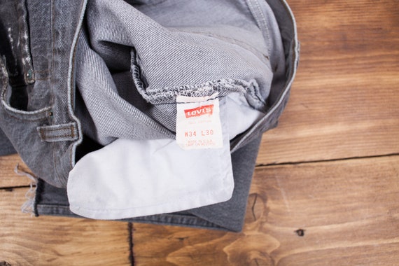 levis 501 charcoal grey