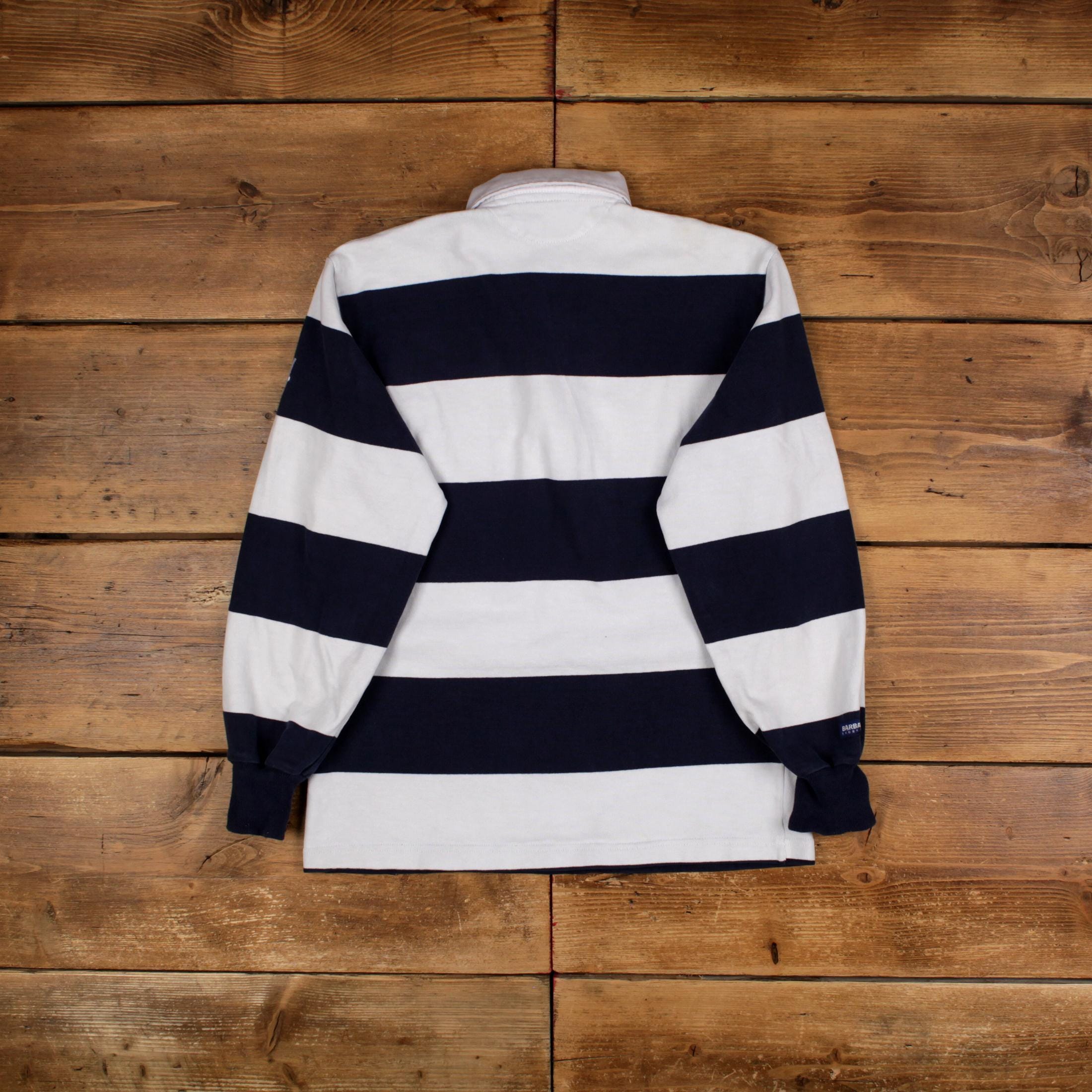 ウェア USED BARBARIAN RAGUBY WEAR Vintage Rugby T Shirt S Barbarian Long Sleeve Blue Tee - Etsy UK