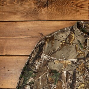 Browning Shirt XL Herren Knopf Baumwollmischung Camouflage Jagd Braun Bild 4