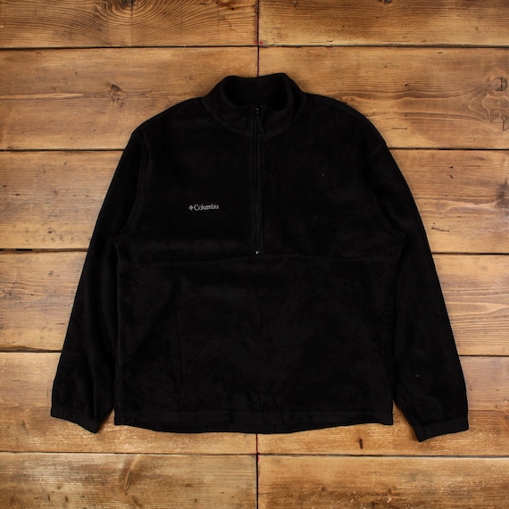 Veste Columbia Vintage Noire Homme – Taille L – Nylon – Capuche Et Doublure