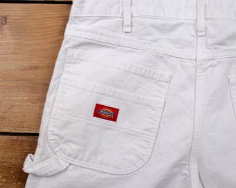 Vintage Dickies Carpenter Pants Trousers 34x32 Painter Unisex