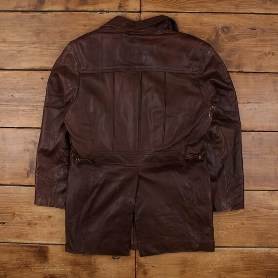 Vintage Wilsons Leather Jacket M 90s M.julian Lined Brown - Etsy