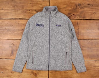 Giacca da esterno vintage Patagonia M Better Sweater Fleece grigio da donna