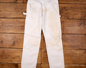 Vintage Dickies Carpenter Pants Trousers 34x32 Painter Unisex