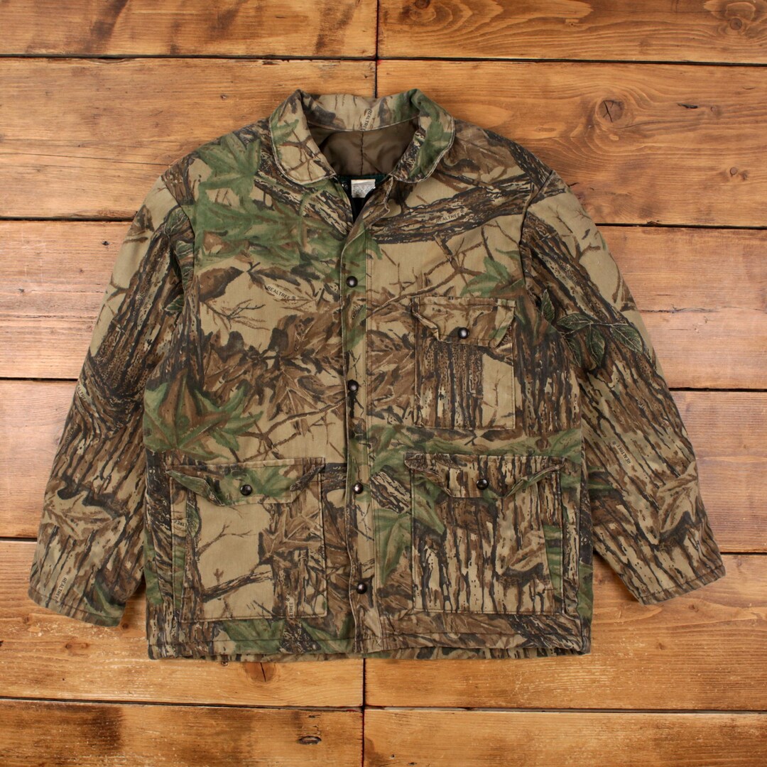 Vintage Gander Mountain Real Tree Jacket L Mens 90s USA Made Camo ...