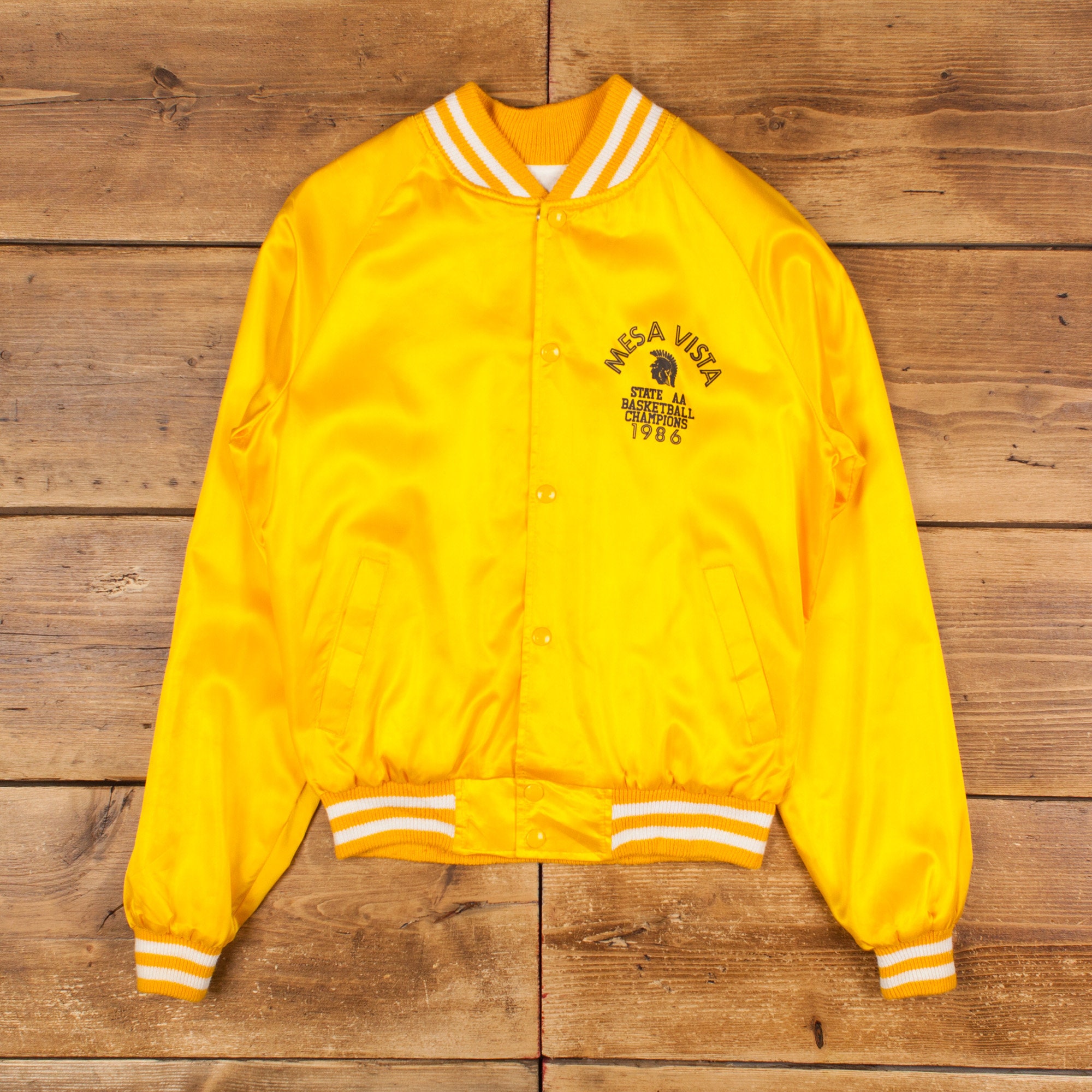 Vintage Active Generation Varsity Jacket M 80s Bomber Raglan