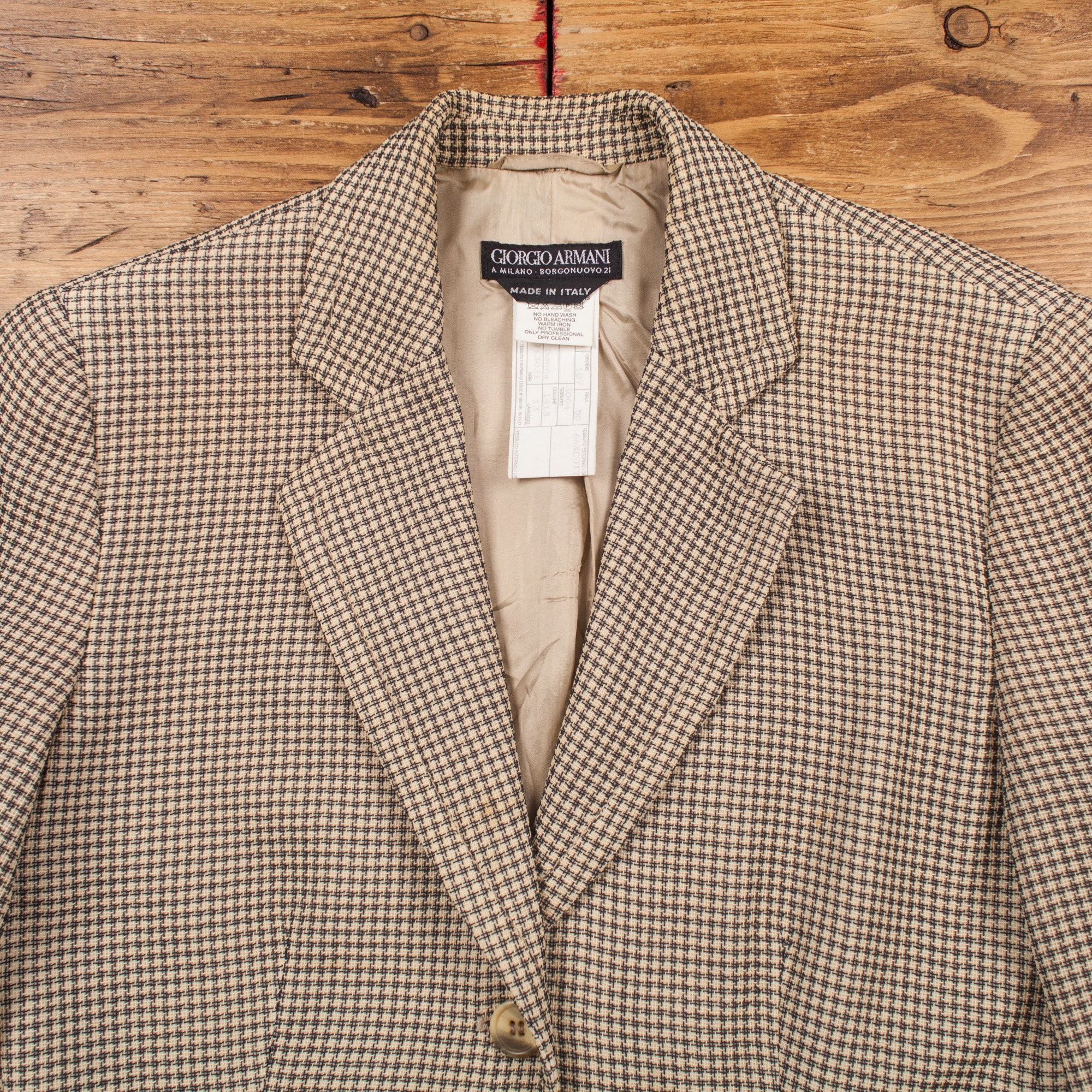 ジャケット・アウター GIORGIO ARMANI / 90s tailored jacket 48 Vtg 80s 90s Giorgio Armani Le Collezioni Gray Doublebreasted