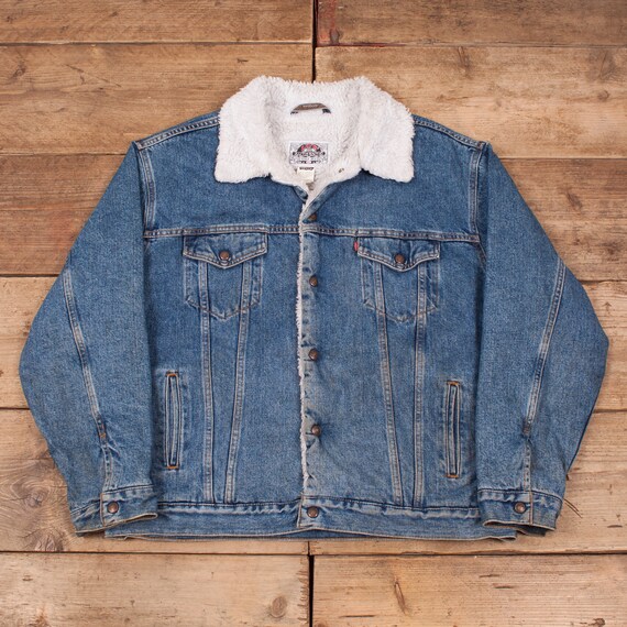 ebay levis sherpa jacket
