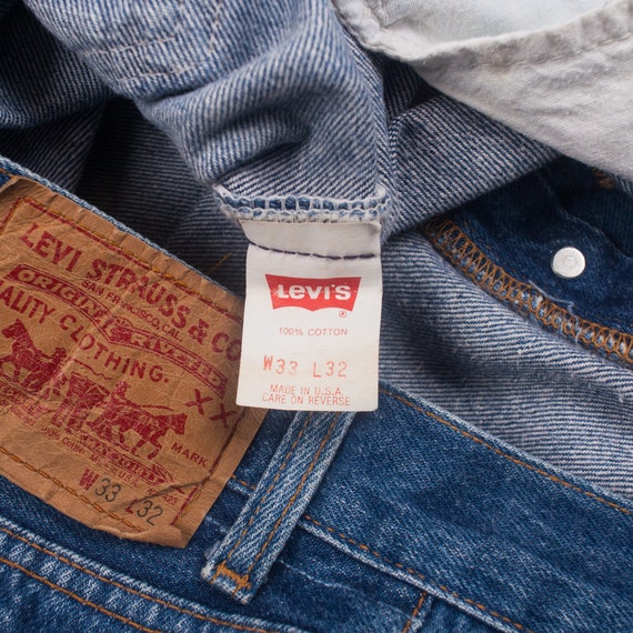 Vintage Levis 501 Jeans 32 X 29 USA Made Tapered Leg Stonewash - Etsy