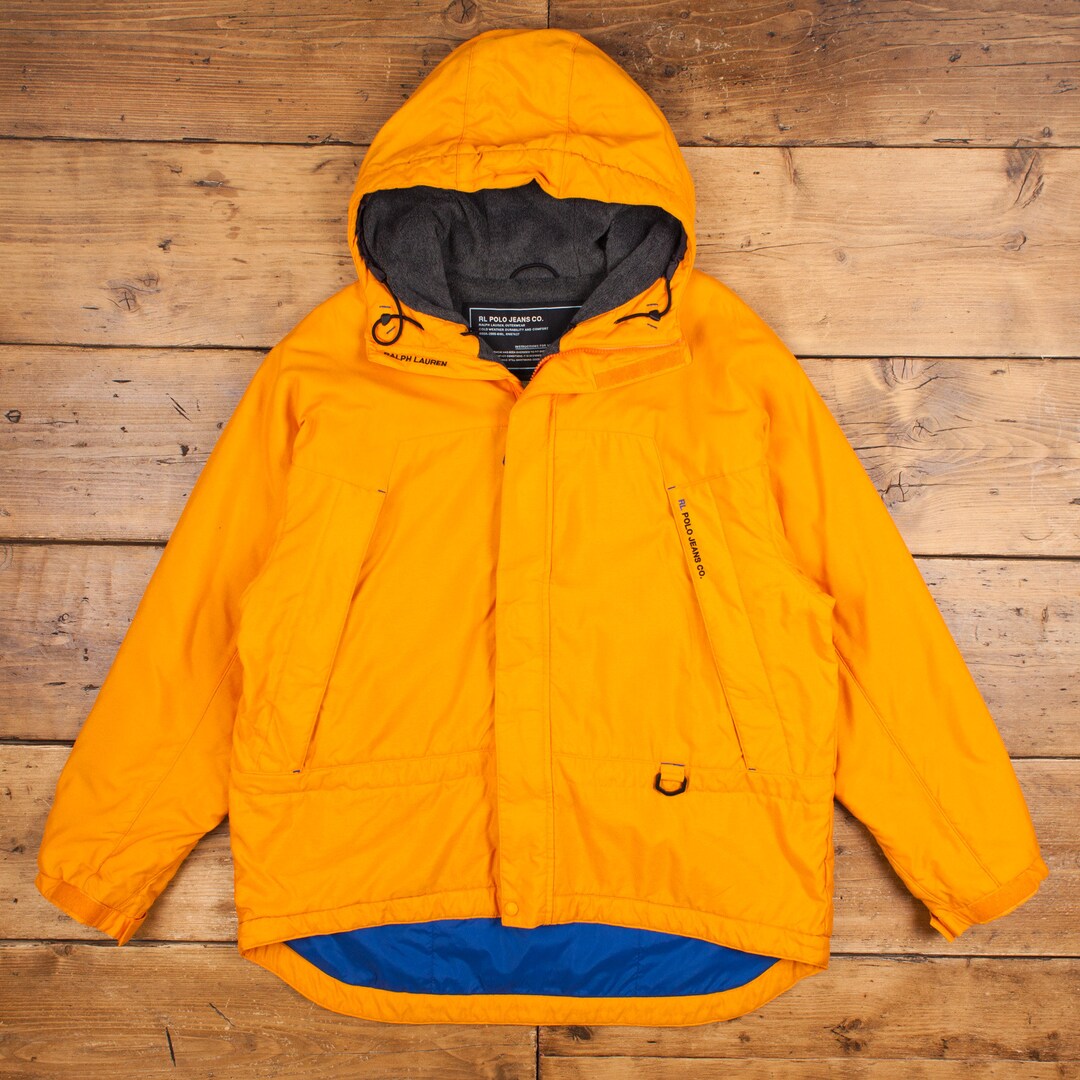 ジャケット・アウター Polo Ralph Lauren Duck ground Coveralls Vintage Polo Ralph Lauren Coat L Gorpcore 90s Full Zip