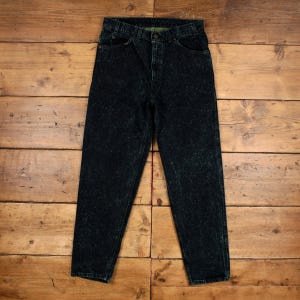 Vintage Levis 515 Silver Tab Jeans 32 x 30 USA Made 90s Acid Wash Straight