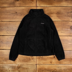 Vintage Columbia Outdoor Jacket XL Fleece Black Womens