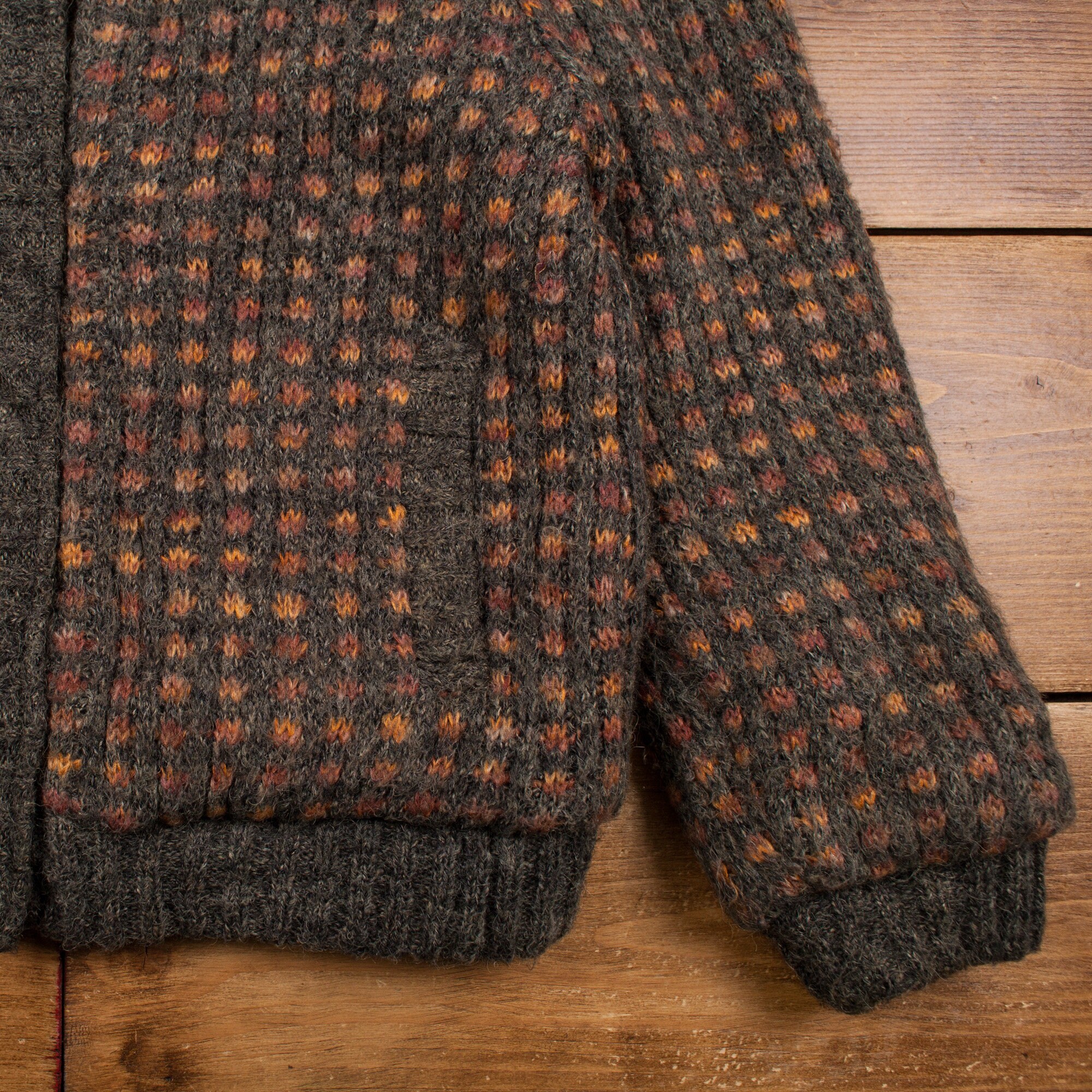 Vintage Outer Scene Ltd. Knit Jacket M Multicoloured Womens Zip - Etsy