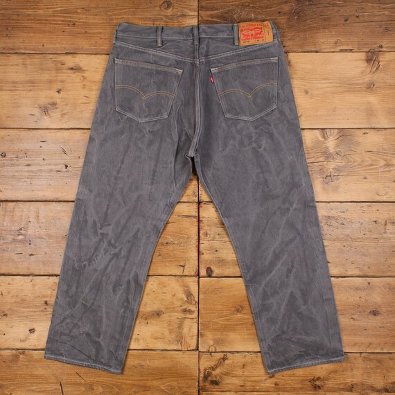 Buy Vintage Levis 501 XX Jeans 38 X 28 Medium Wash Straight Grey 