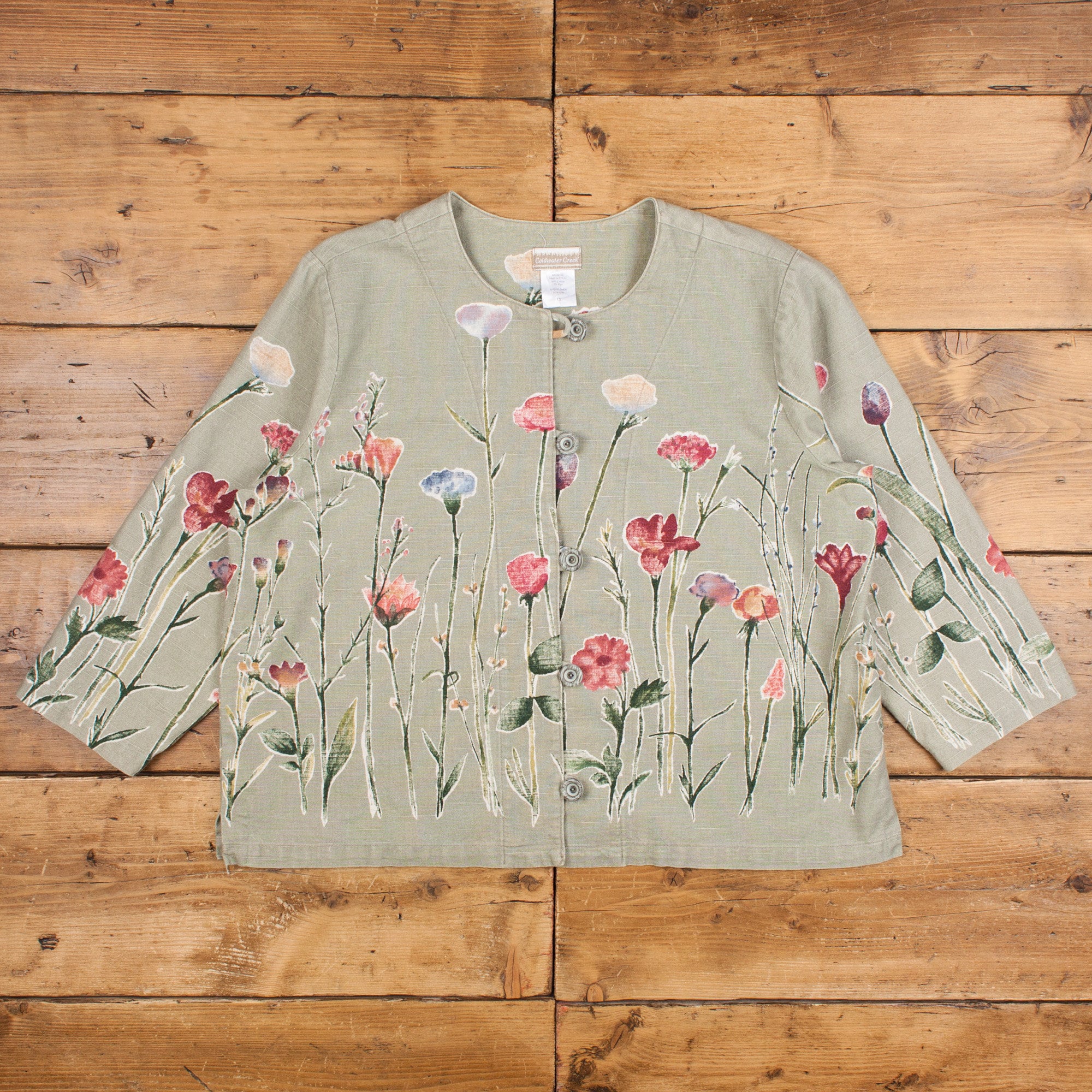 Coldwater creek embroidered jacket clearance