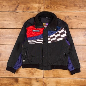 Vintage Sno Jet Snowmobiles Colorblock Sport Duffel Vintage Sno Jet Snowmobiles Colorblock Sport Duffel