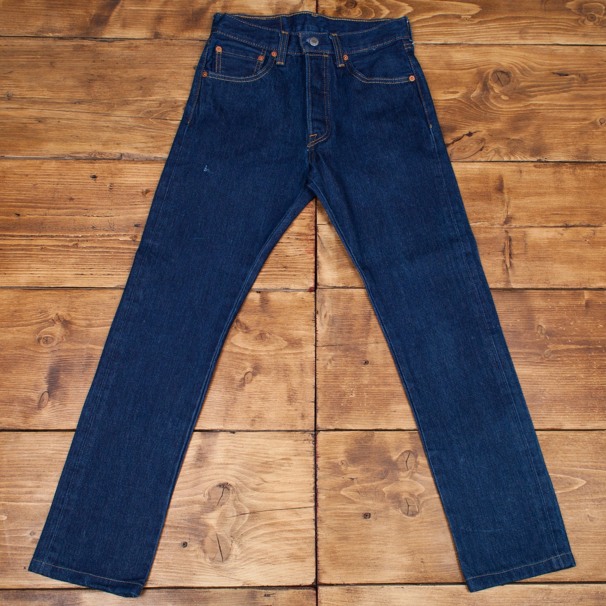 Kleding Gender-neutrale kleding volwassenen Jeans Vintage Levi's 501 25" 26" taille 
