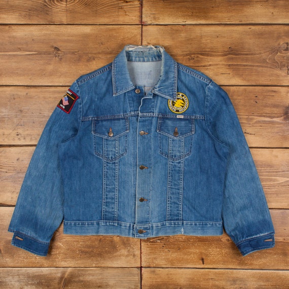 Vintage Sedgefield Denim Jacket XL Slim Customise… - image 1
