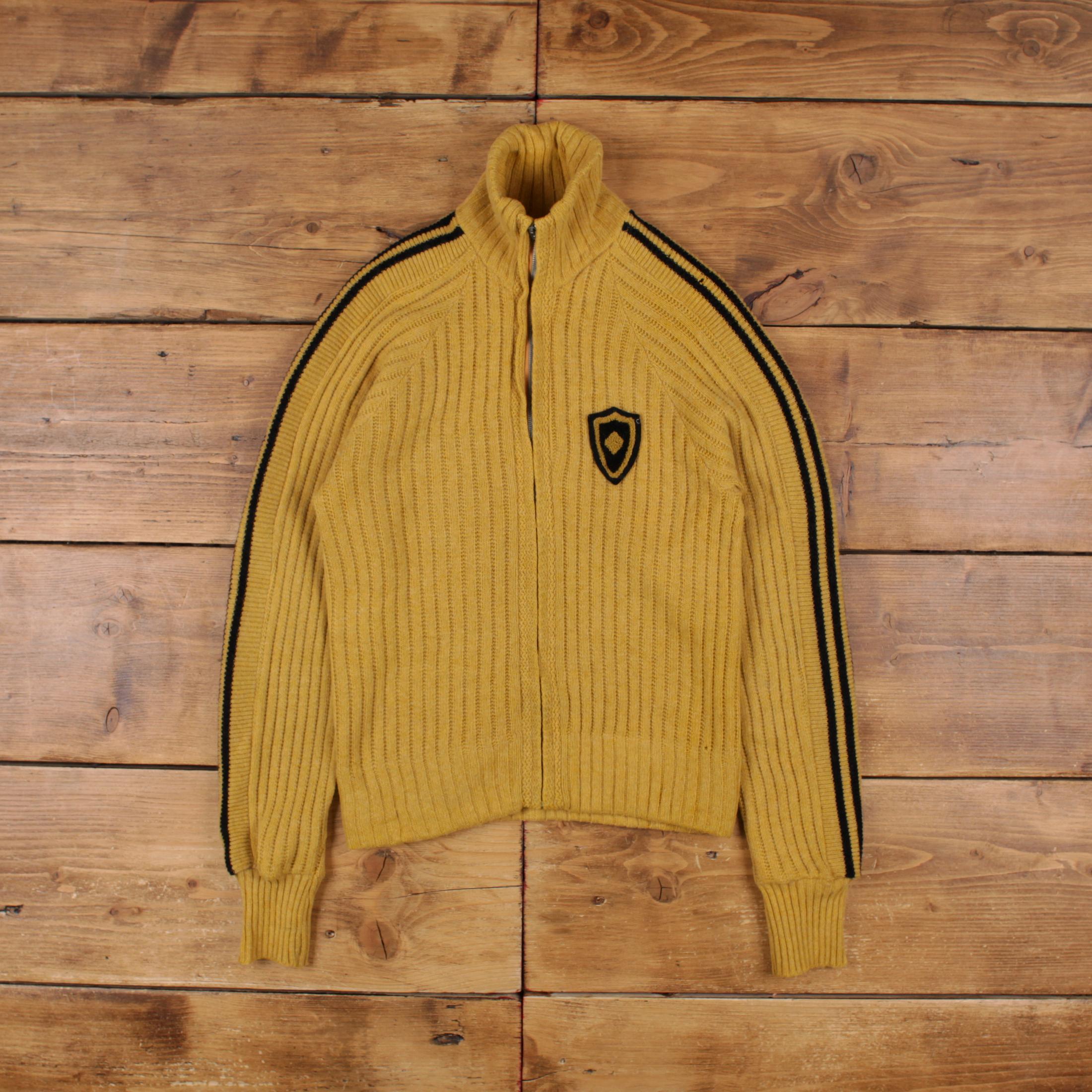 Vintage Royal Oak Full Zip Jumper Sweater XS 80s Lambs Wool